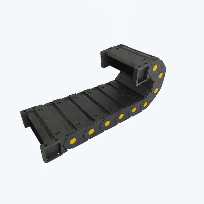 Cable Drag Chain 35*125 35*50 60 75 100 150 175 200mm Transmission 1000mm Cable Drag Chain Wire Carrier End Connectors
