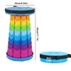 Upgraded foldable stool, thickened portable foldable stool, retractable stool,Home Space Saving Furniture Stools 4