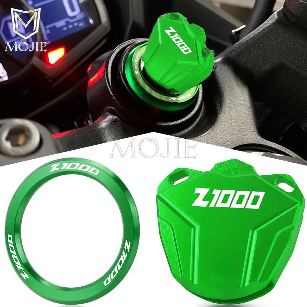 Крышка зажигания мотоцикла, кольцо для выключателя ключей, корпус ключа для KAWASAKI Z1000 Z1000R Z1000SX 2003-2019 2020 2021 2022 2023
