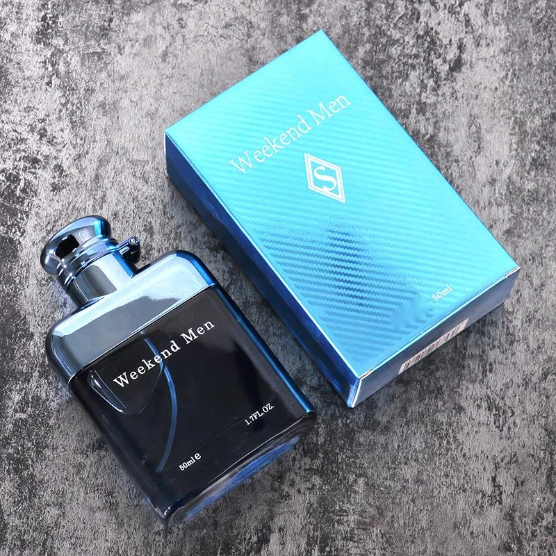 New Products Hot Perfume Weekend Men's Perfume Small Crowd New Cologne Light Fragrance Persistent Blue Men's Cologne Perfume_voghion.com