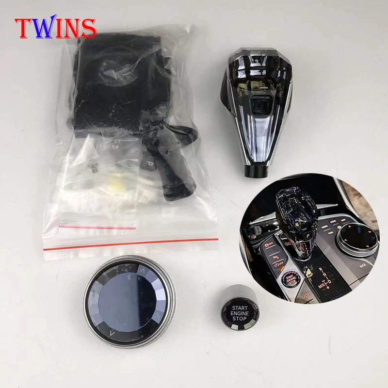 Led Crystal Gear Knob Handle For Bmw 5 Series F Chassis F10 F11 F18