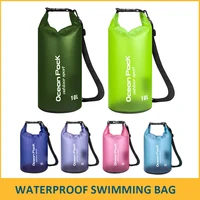Waterproof Swimming Bag Dry Sack 5L/10L/15L/20L Waterproof Floating Dry Gear Bags For Boating Fishing Rafting Swimming 1