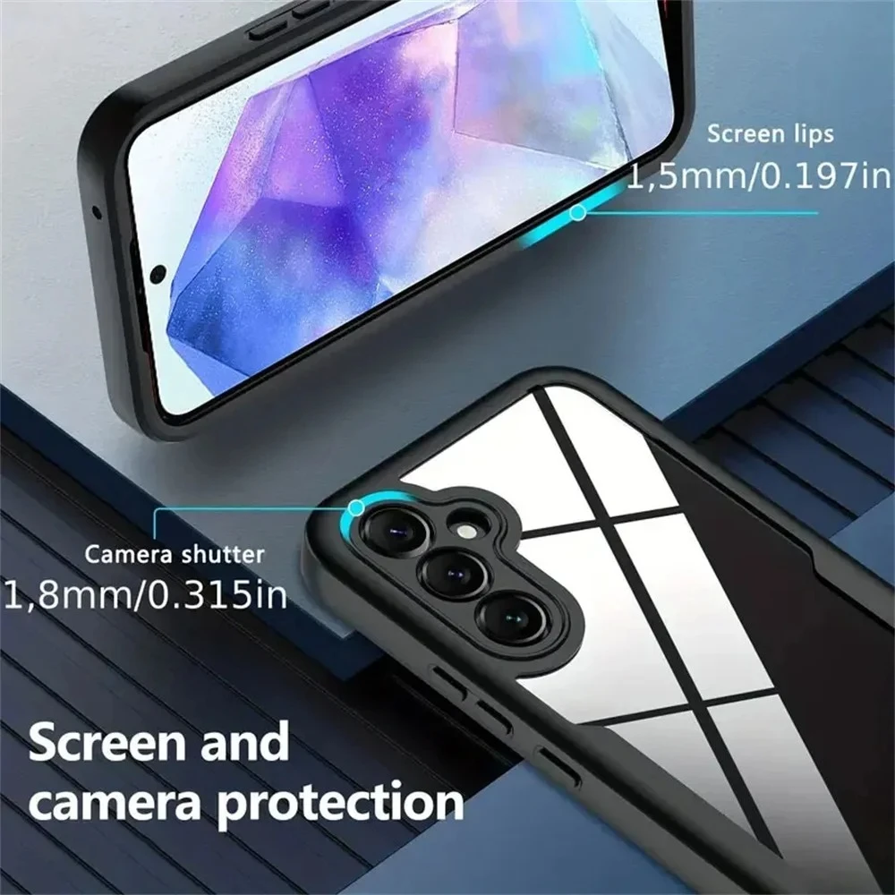 360° Full Coverage Shockproof Phone Case – Durable and Protective Design