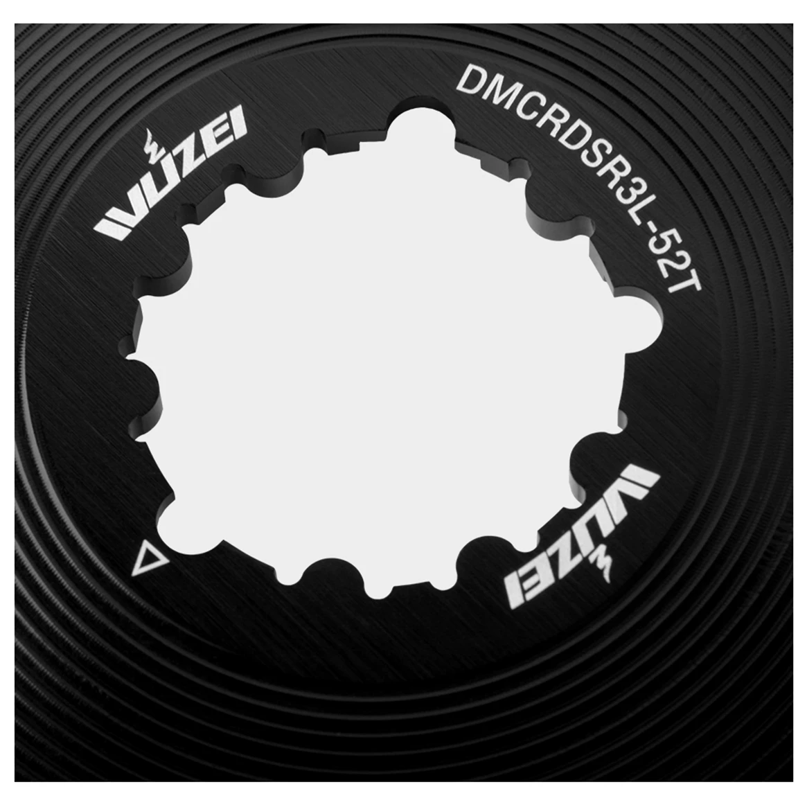 WUZEI 4,2 mm versetztes Rennrad-Kettenblatt, schmales breites AERO-Kettenrad 40T-58T für SRAM 3-Bolzen-Direktmontage-Kurbel 8 9 10 11 12S – Detail 11