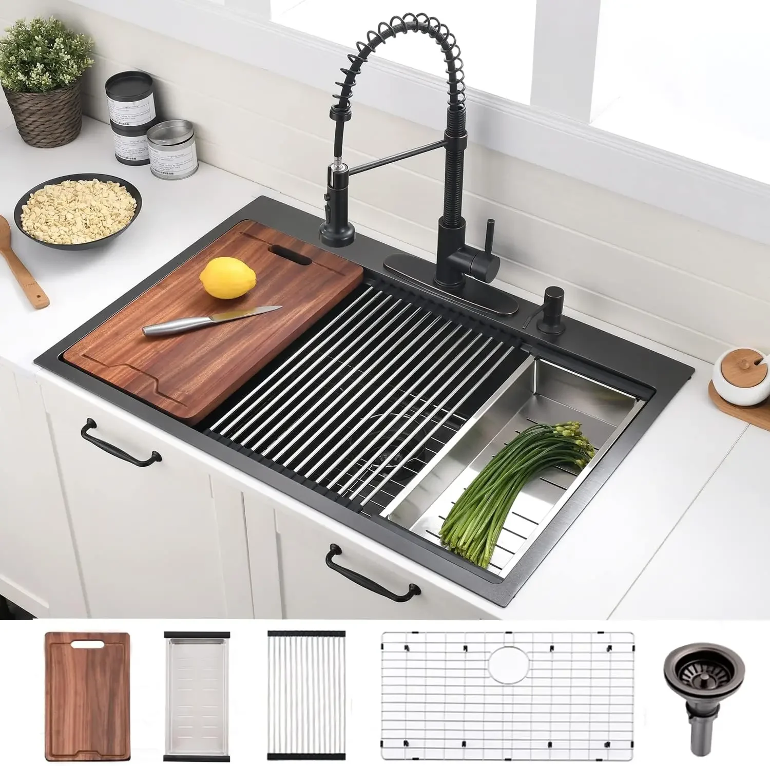 new material trends cabinet single bowl double bowl stainless hotel kitchen sink with dishwasher