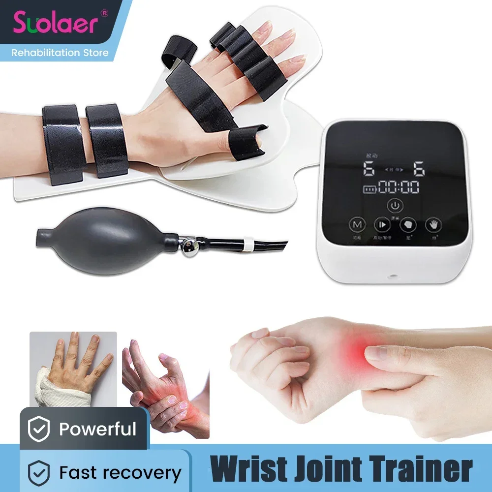 

Wrist Training Device Hand Orthosis for Stroke Hemiplegia Muscle Tendon Rehabilitation Wrist Hand Fracture Recovery Workout