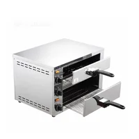 FP-03A New Electric Baking Oven Double Layer Whole Machine Stainless Steel 12 Inch Chicken Roll Bread Burger Machine 1