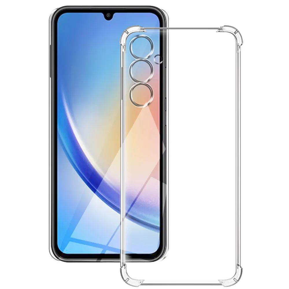 Per Samsung A24 Custodia 4G Custodia Morbida In Silicone Per Samsung Galaxy A24 Custodia 4G Per Samsung A 24 4G Paraurti Antiurto Trasparente Coque