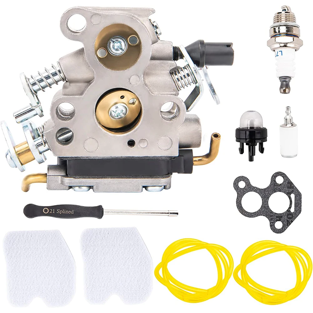 Kit Carburatore Per Husqvarna 240 235 120 120E 236 240E Motosega C1T-W33 Set Guarnizioni Carburatore Di Alta Qualità Attrezzo Da Giardino