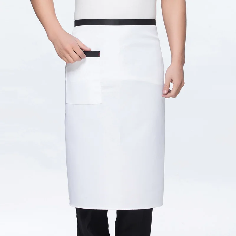 Hotel Professional Kitchen Apron Restaurant Chef Aprons Catering Services Cooking Apron Coffee Shop Women Waiter Splicing
