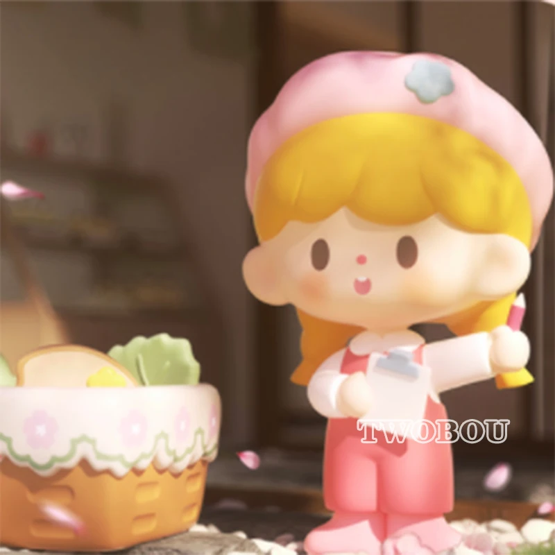 

Zhuo Dawang Sakura Coffee Shop Series Mystery Box Guess Bag Toys Doll Cute Anime Figure Desktop Ornaments Collection Gift
