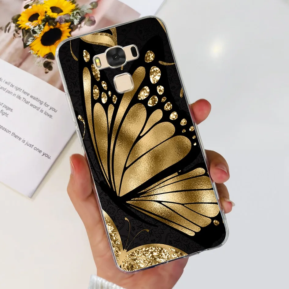 Floral Butterfly Soft Silicone Phone Cover