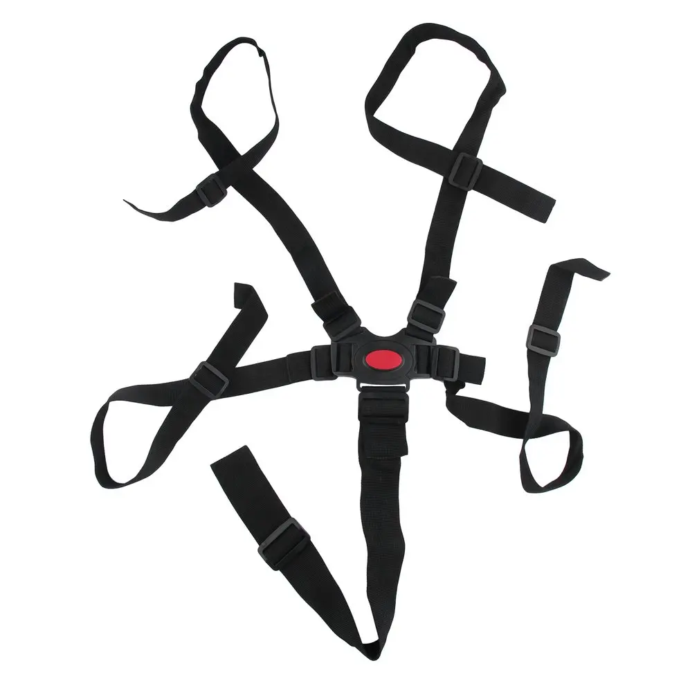 Universal 5 Point Harness Infant Safety High Chair Seat Strap Belts