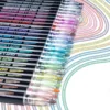 Double Line Outline Pens, Self-Outline Metallic Markers Glitter Writing Drawing Pens For Christmas Card Writing, DIY Art Crafts, 1
