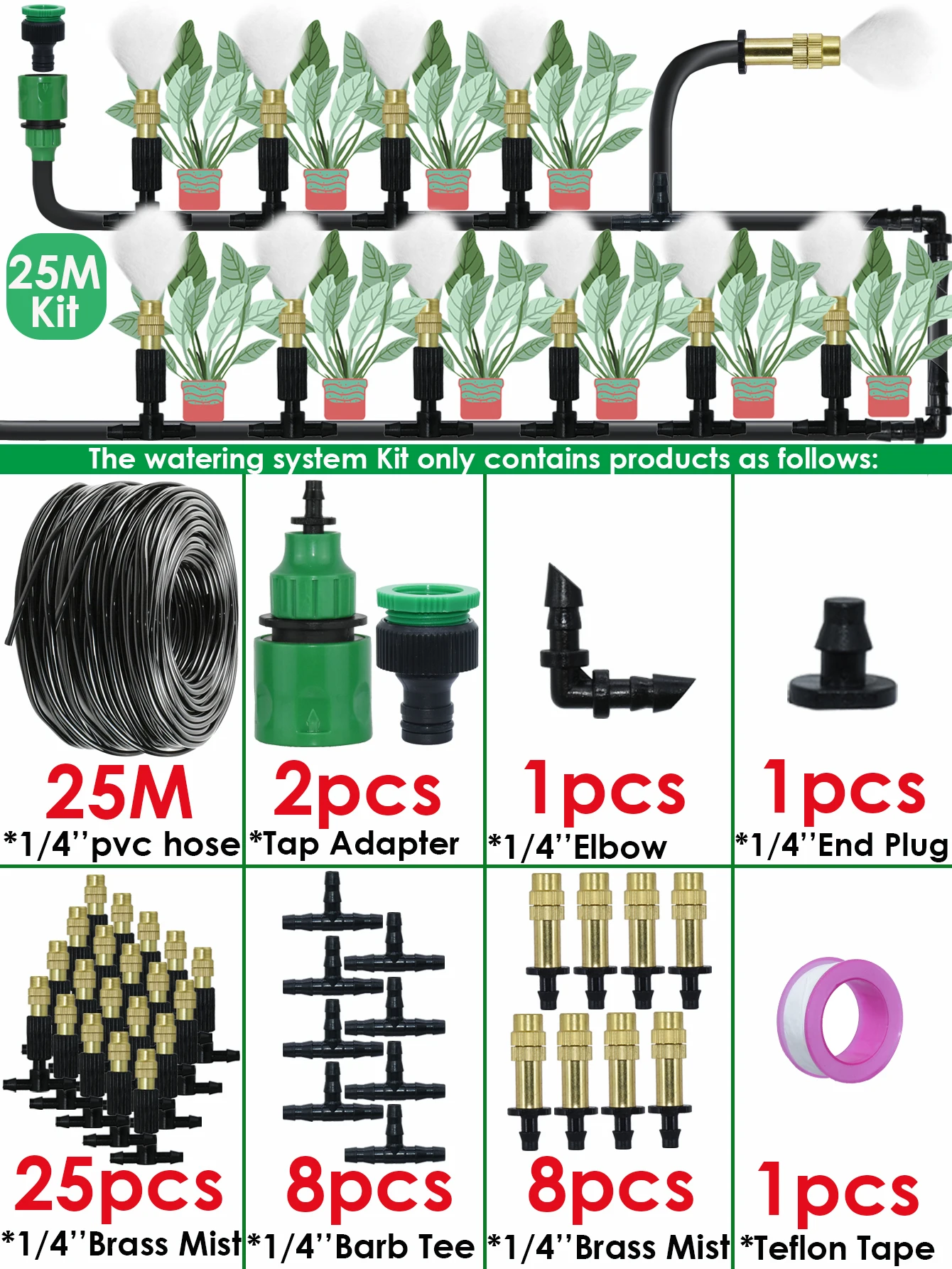 25M Mist Kit-A