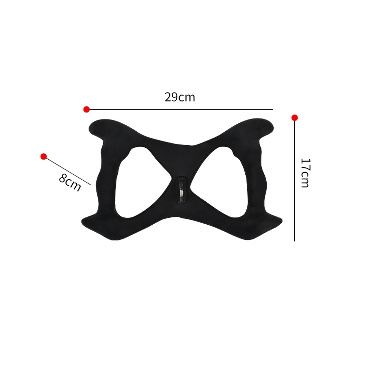 Description Picture 4 of itemFitness Biceps Triceps Rope Gym Lat Pull Down Bar Handles Pulley Cable Machine Attachment Rowing Bar Back Muscle Training Handle