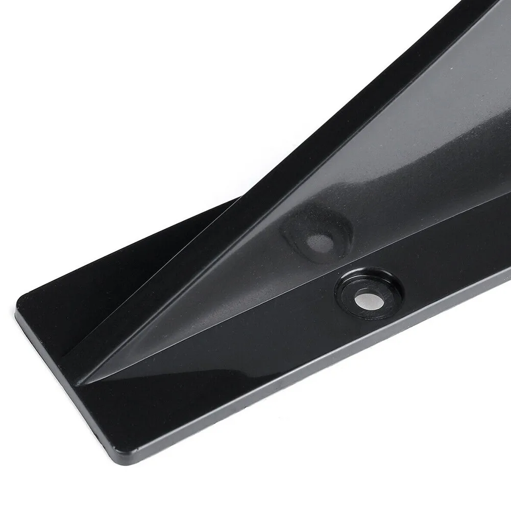 1set Universal Car Rear Bumper Lip Diffuser Splitter Spoiler Scratch Protector Fin Trim Cap for 300 ACCESSORIE Bumper Lip,Car Rear Bumper Lip