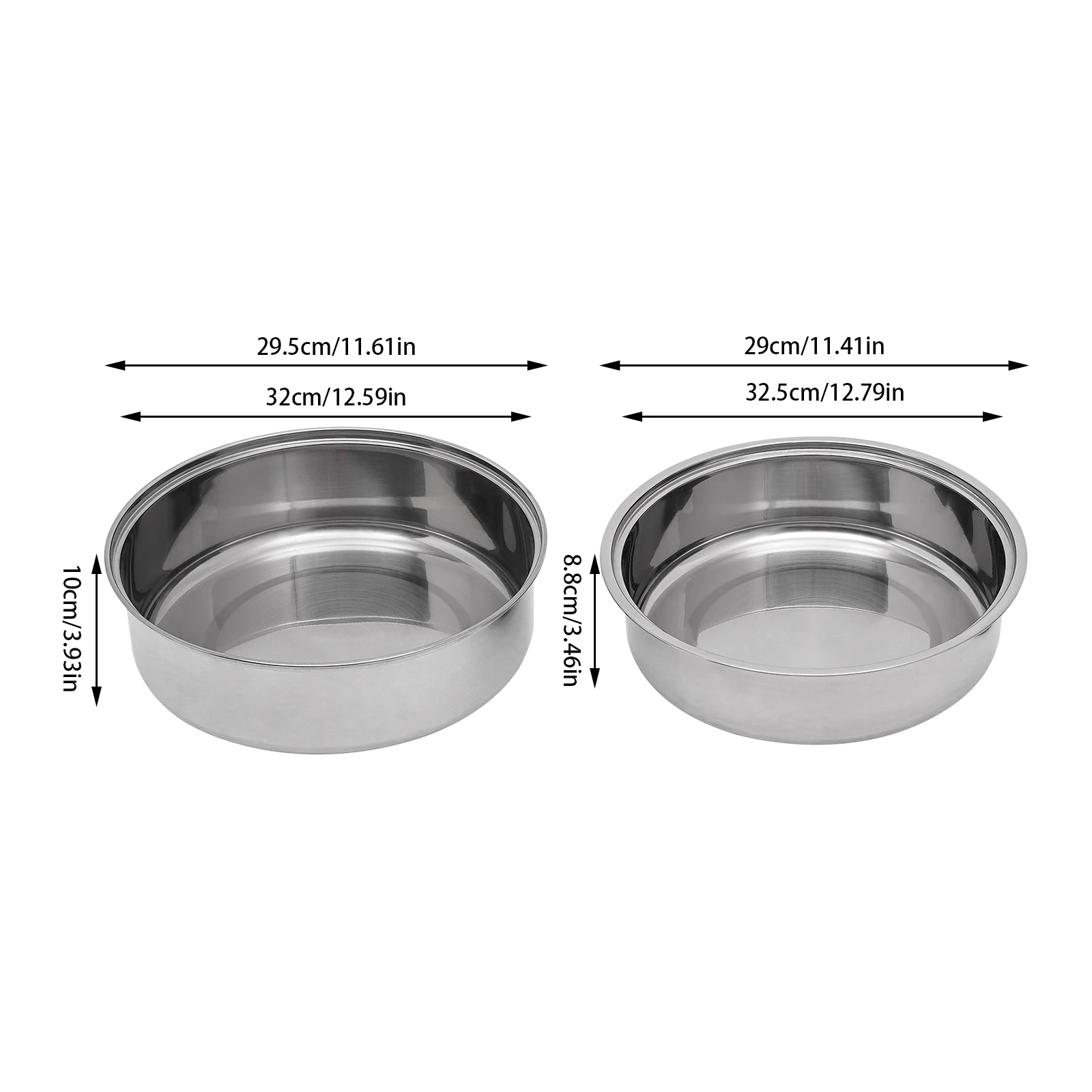 6L Chafing Dish aus Edelstahl, Chafing Dish Buffetwärmer, Buffetserver und Wärmer für Catering-Buffets, Restaurants – Detail 3