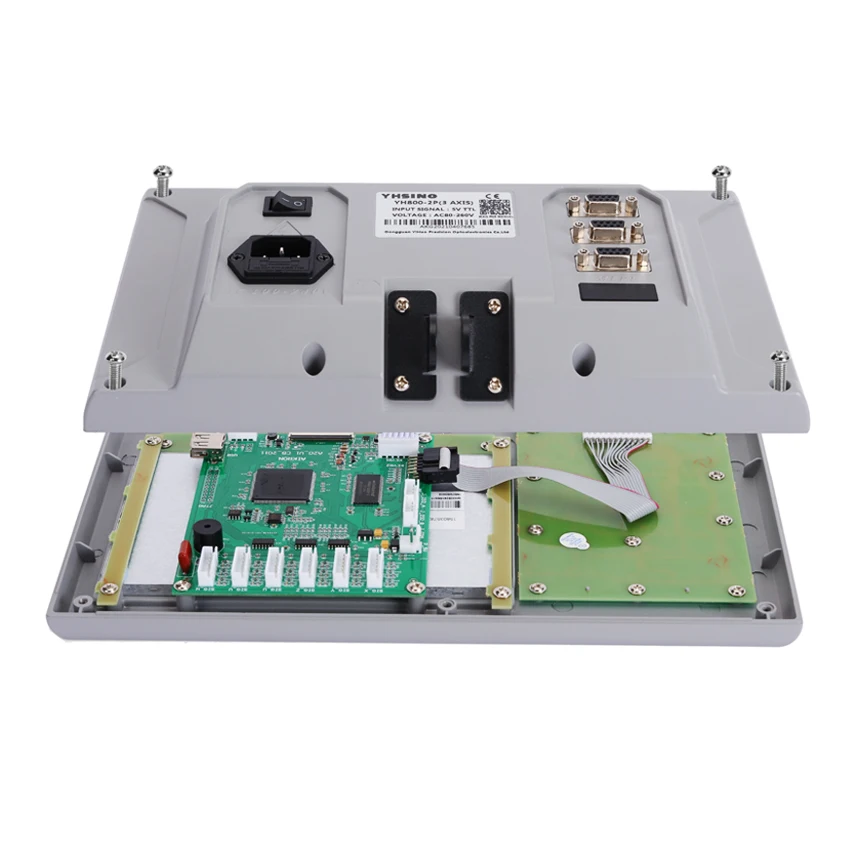 2 축 선반 Dro 디지털 판독 키트 YH800-2P 빅 LCD 디스플레이 13 개 언어 YH800 2 개 5U 5V TTL 선형 스케일