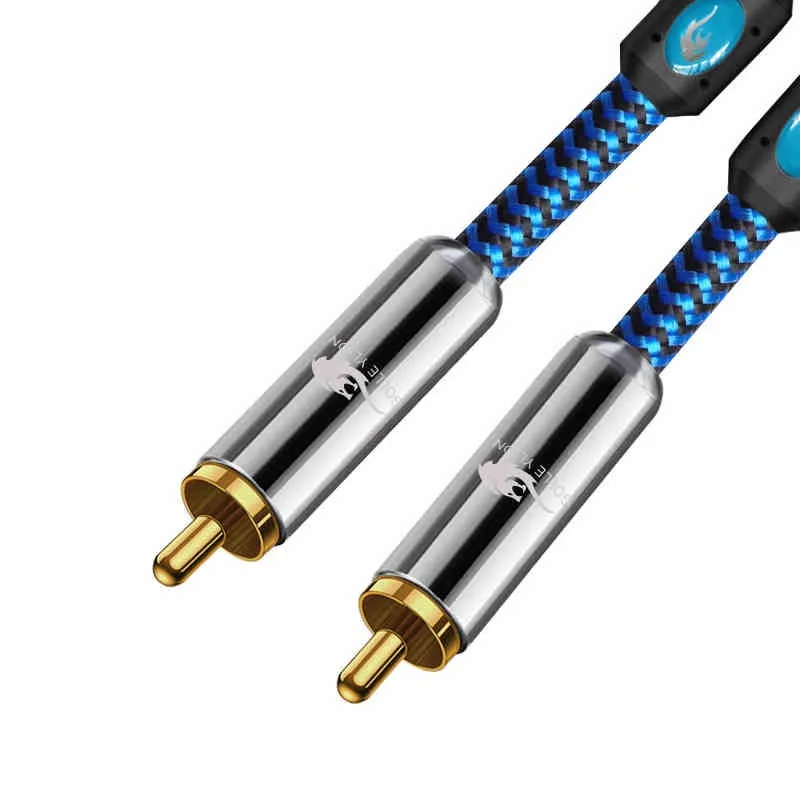 Digitales Koaxial-Audiokabel mit RCA-Stecker auf Stecker für Heimkino-HiFi-Systeme, AV-Videio-Receiver, Subwoofer, RCA-Kabel, 0,75–30 m – Detail 14