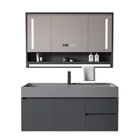 Washbasin Combination Bathroom Cabinets Light Luxury Modern Intelligent Mirror Bathroom Cabinets Home Storage Furniture Kast JTB 5