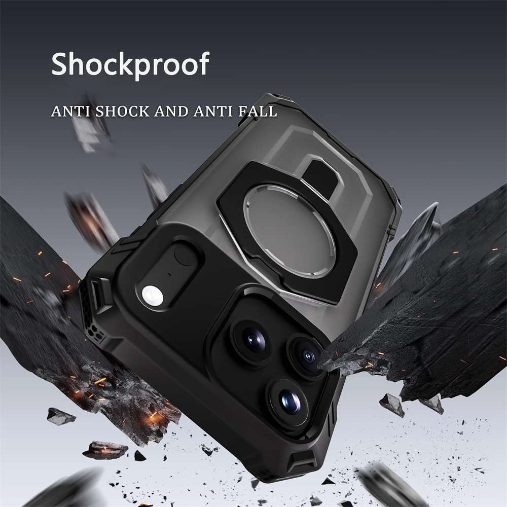 iPhone Armor Case with Magnetic Stand 5