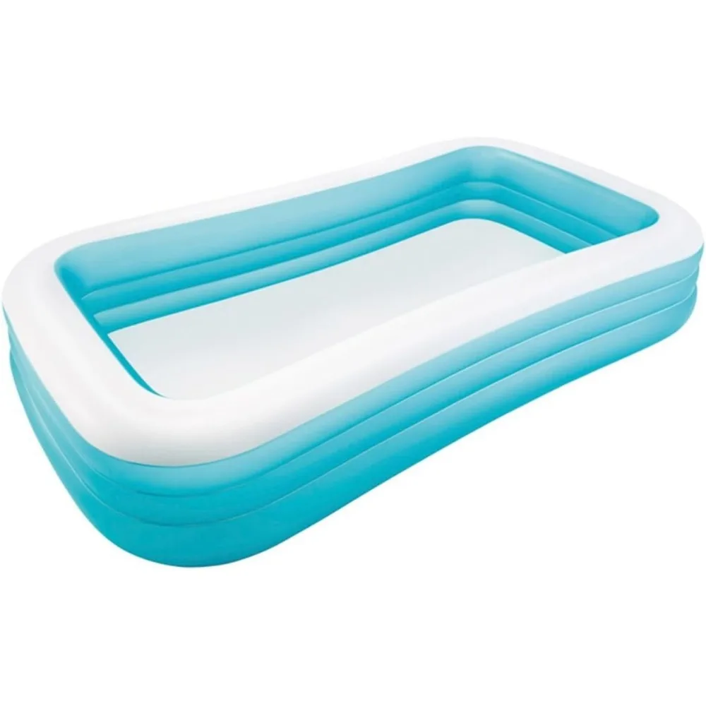 

58484NP - Frosted Rectangular Pool - Blue Color