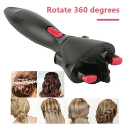 Portable Automatic Hair Braider Electric Hair Braider Twist Braider Knitting Machine DIY Twister Styler Hair Styling Tool