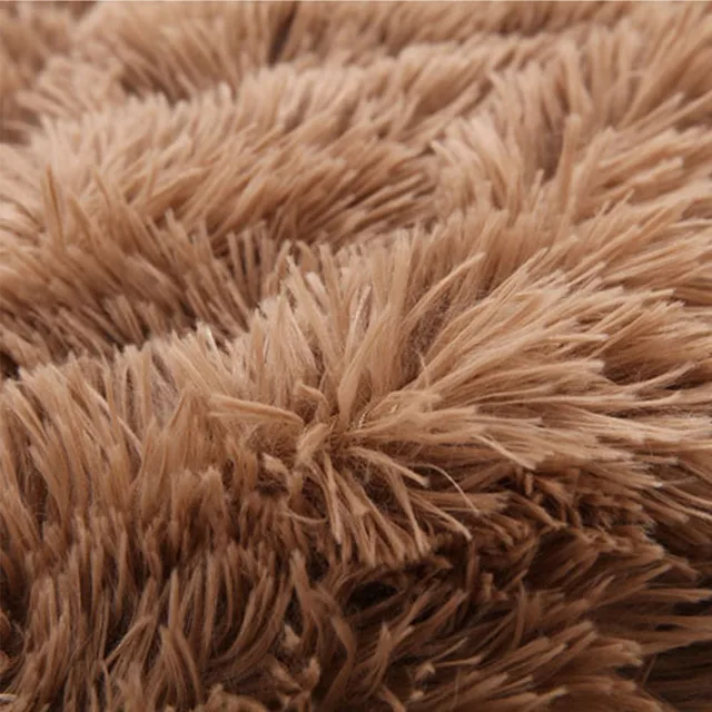 Dog Bed Mat Pet Cat Plush Soft Warm Cushion Pet Washable Candy Colored Blanket Kennel Puppy Pet Cat Dog Supplies Suit For Winter 4
