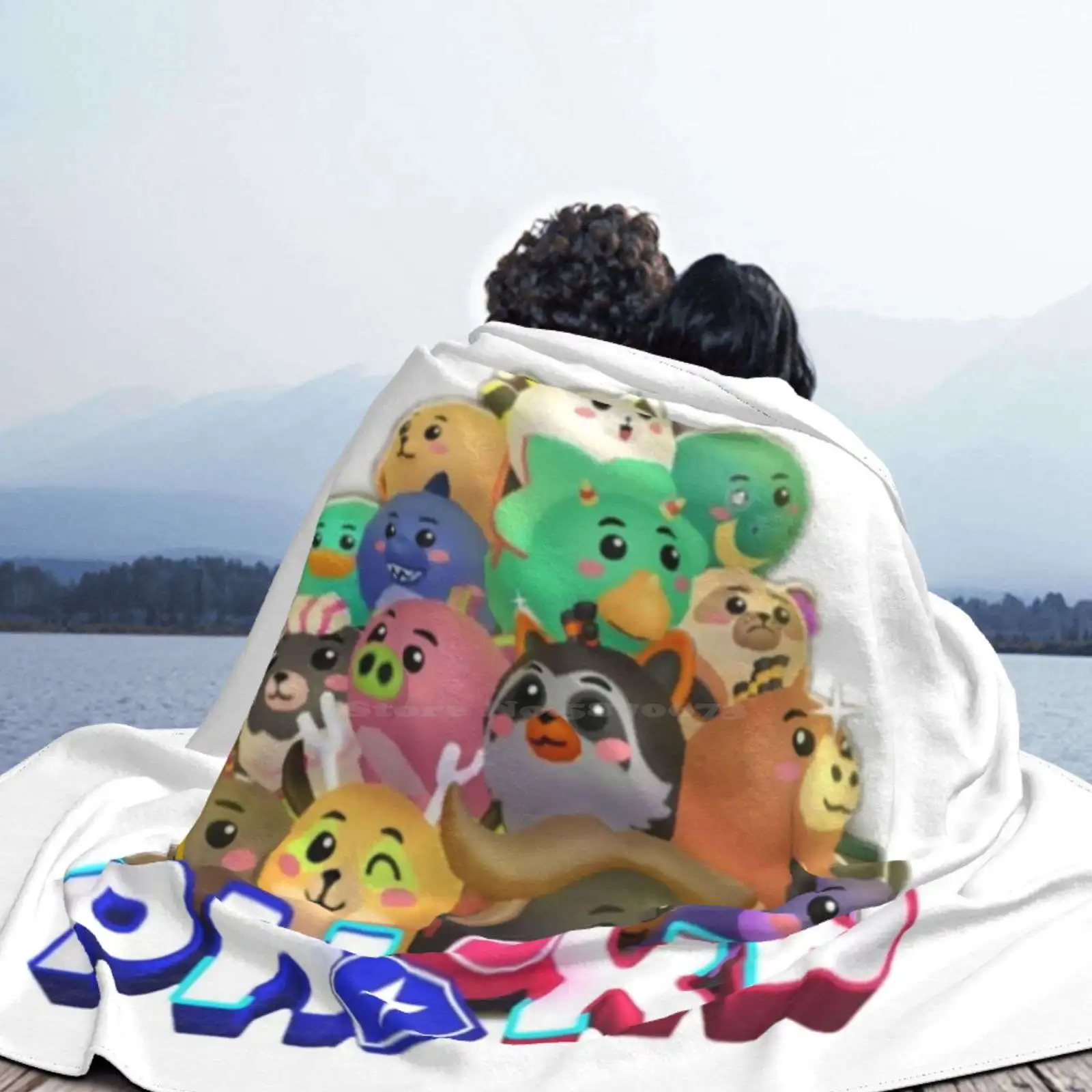 Pk Xd Animals New Selling Custom Print Flannel Soft Blanket Pkxd Pk Xd Mobile Games Kids Boys Girls Cool Children Dreams Teens 6
