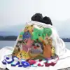 Pk Xd Animals New Selling Custom Print Flannel Soft Blanket Pkxd Pk Xd Mobile Games Kids Boys Girls Cool Children Dreams Teens 6