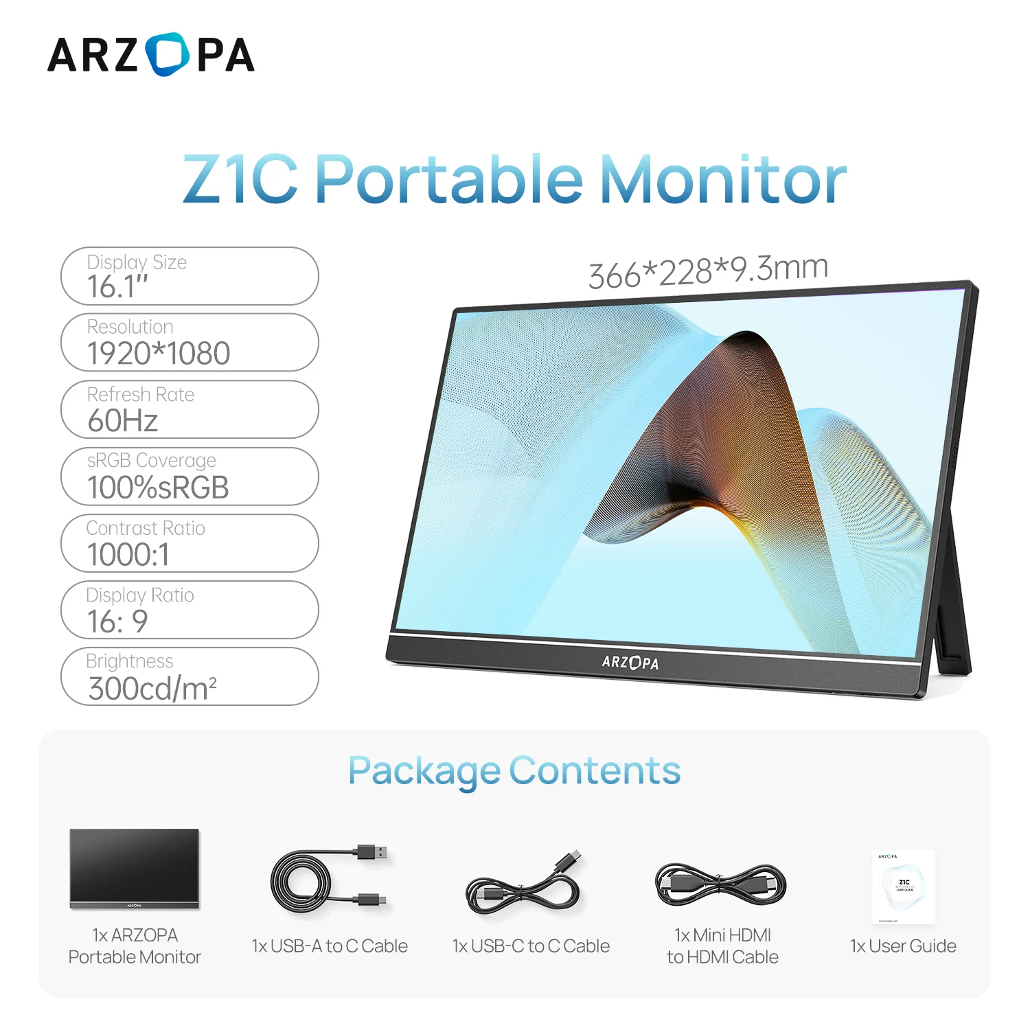 達*様 Arzopa 16.0インチ 2K ポータブルモニター Amazon.com: ARZOPA 16