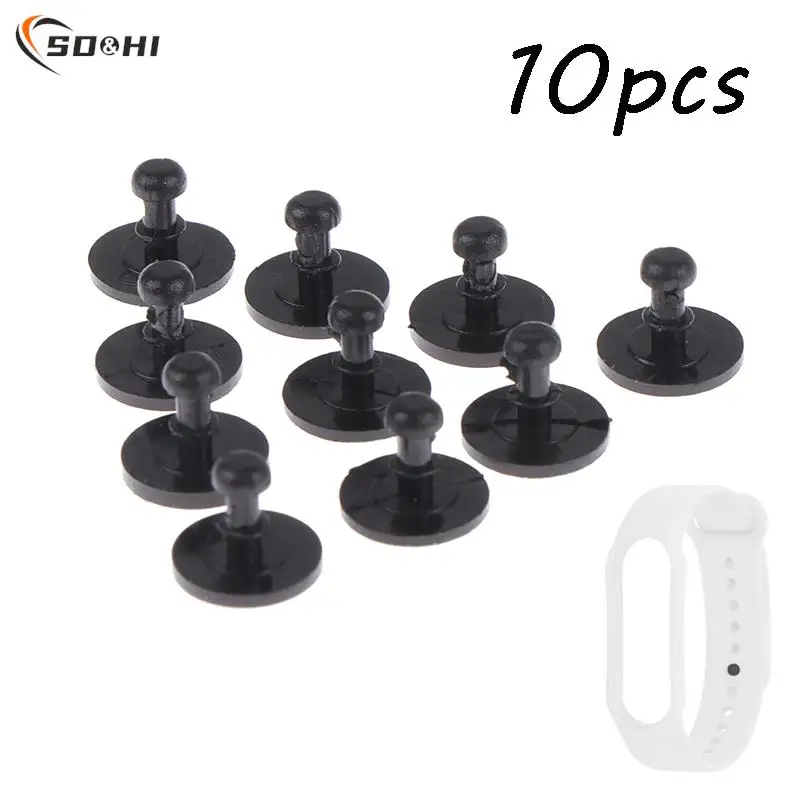 

10Pcs Buckle for Xiaomi Mi Band 6 5 4 3 Replacement Strap Wristband Buttons