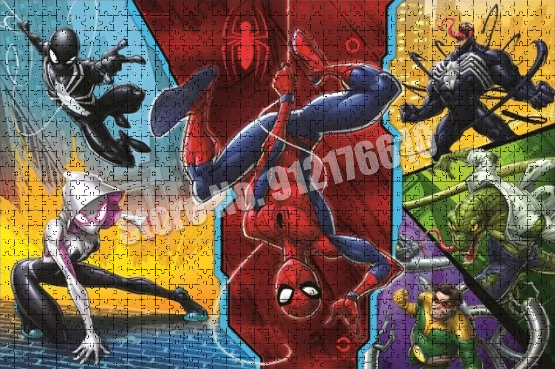 Puzzles 1000 Pieces Spiderman  Puzzle 1000 Pieces Marvel