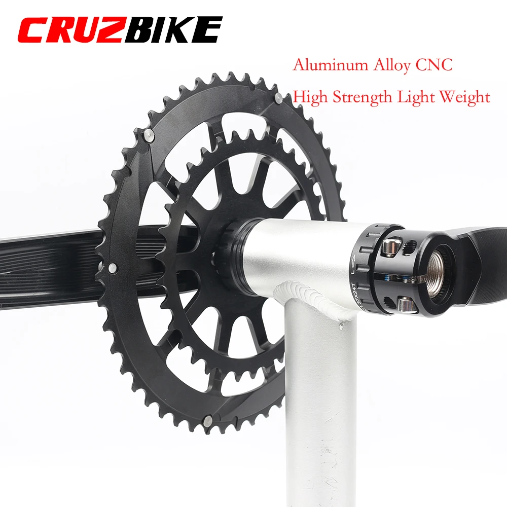 CRUZbike Road Bike Crankset 170mm Crank 7/8/9/10/11/12 Speed
