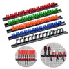 Hand Tool Organizer With Clips - Screwdriver And Wrench Holder Plastic Rail, Storage Rack For Knives And Wrenches 3
