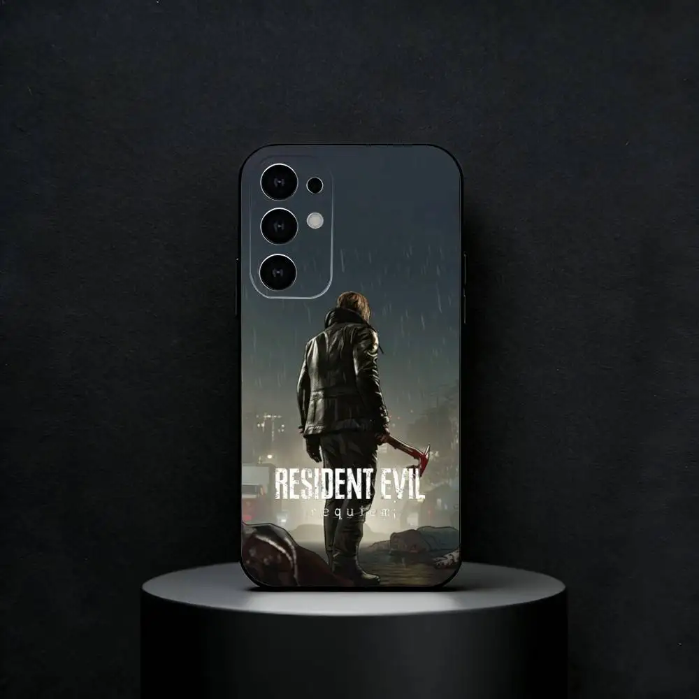 Resident Evil Requiem Themed Black Phone Case