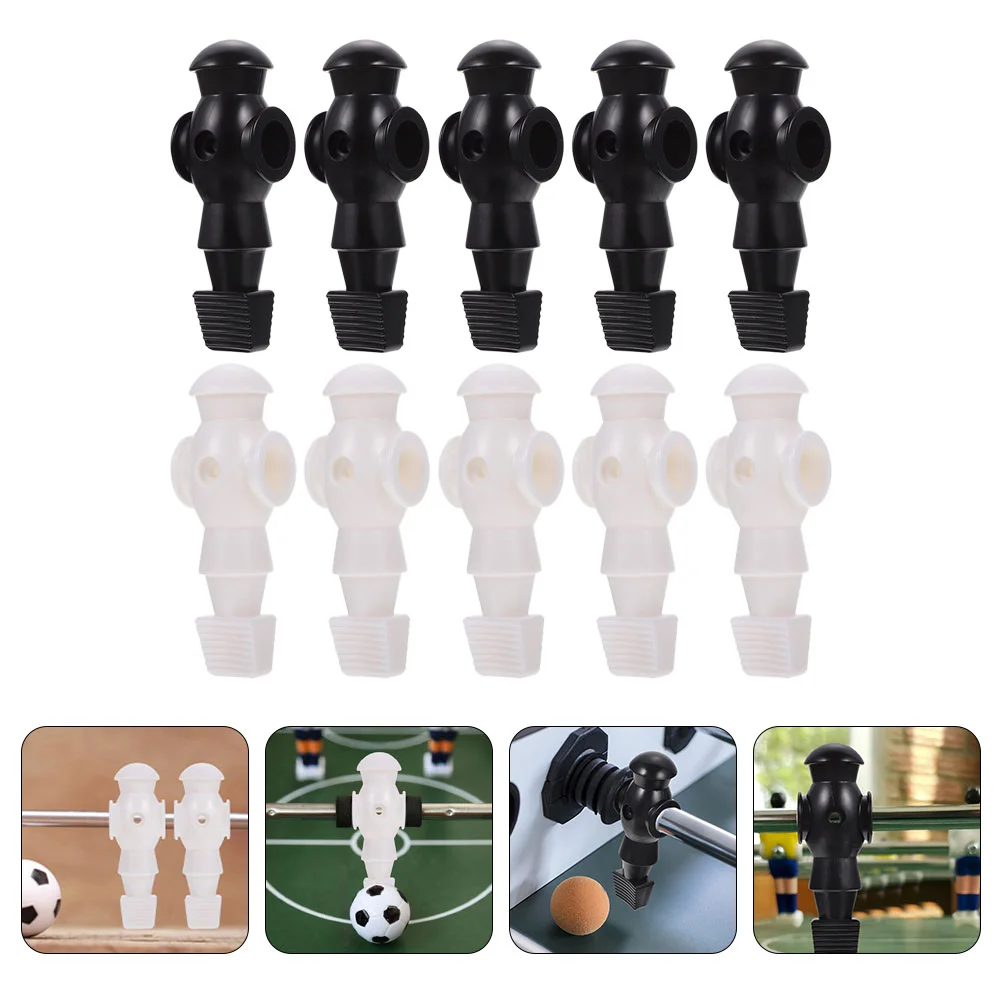 

10 Pcs Football Machine Table Accessories Toy Desktop Men Figures Toys Action Foosball Supplies Child