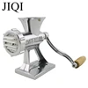 JIQI Hand Manual Meat Grinder Mincer Machine Sausage Table Crank Tool for Home Kitchen Cutter Slicer Beef 2