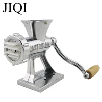 JIQI Hand Manual Meat Grinder Mincer Machine Sausage Table Crank Tool for Home Kitchen Cutter Slicer Beef 2