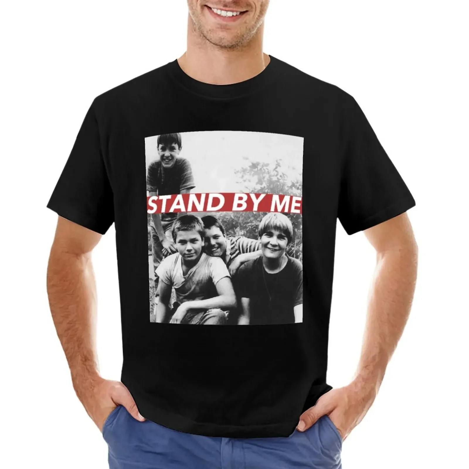 

STAND BY ME T-shirt Aesthetic clothing plus size tops black t-shirts for men