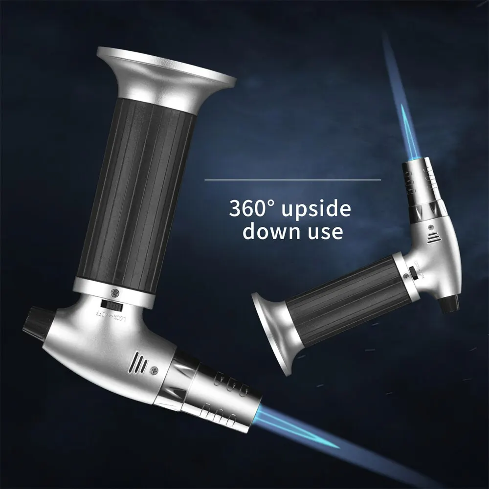 Description Picture 4 of itemMetal Ethane Torch Multifunctional Outdoor Barbecue Kitchen Baking Lighter Gun Culinary for Cooking Gas BBQ