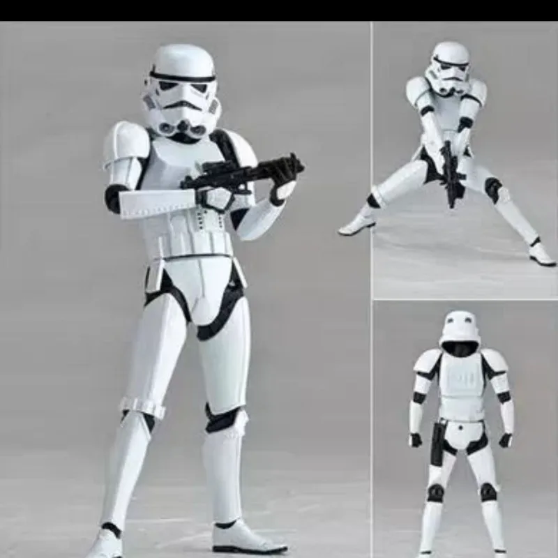 

Star Wars Yamaguchi-style clone white soldier with cool personality anime cartoon joint movable doll hand-made model ornaments