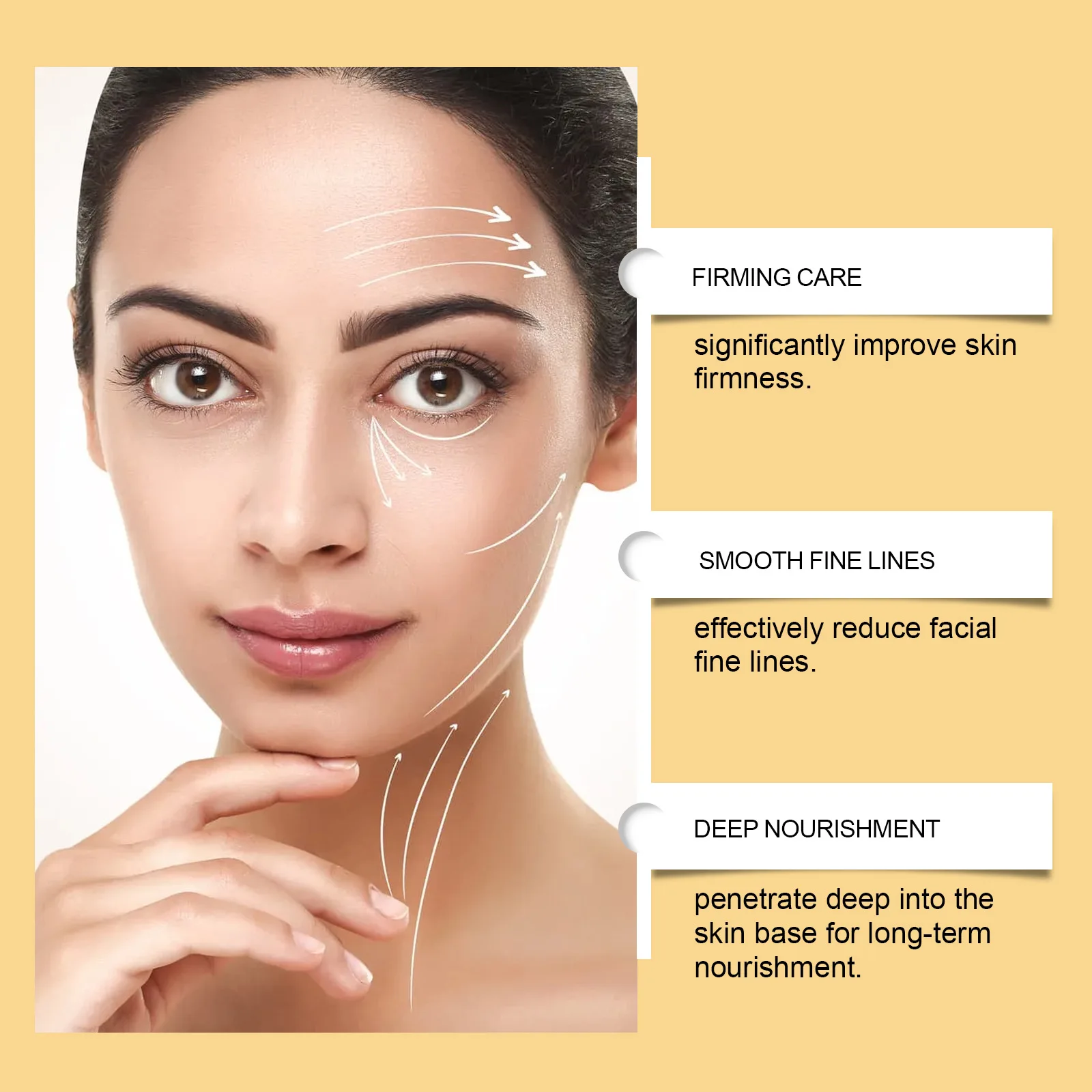 100ml Gold Ginseng Face Essence Polypeptide Lightning Moisturizing Smoothing Facial Serum for Skin Care Ginseng All Skin Types 4
