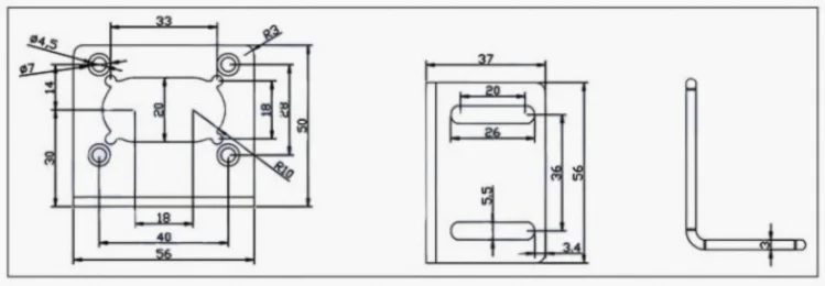 Description Picture 6 of item/R3157/555/3650/42BY series motors5840 all metal gear high torque low-speed DC motor worm gear reducer is applicable to 5840