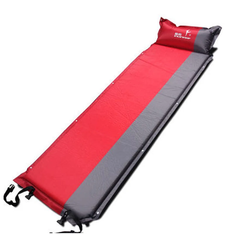 

Flytop Single Person Automatic Inflatable Mattress Outdoor Camping Fishing Beach Mat Office Lunch Sleeping Pad (170+25)*65*5cm