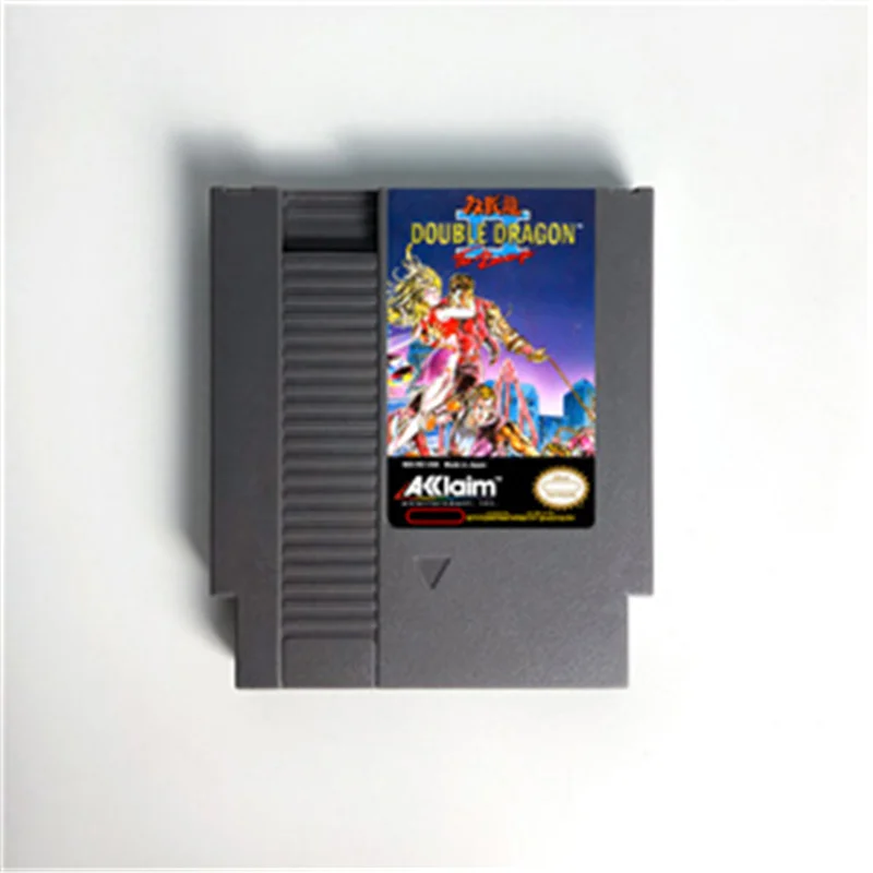 Double Dragon Ii - The Revenge Game Cart Per Console A 72 Pin Nes