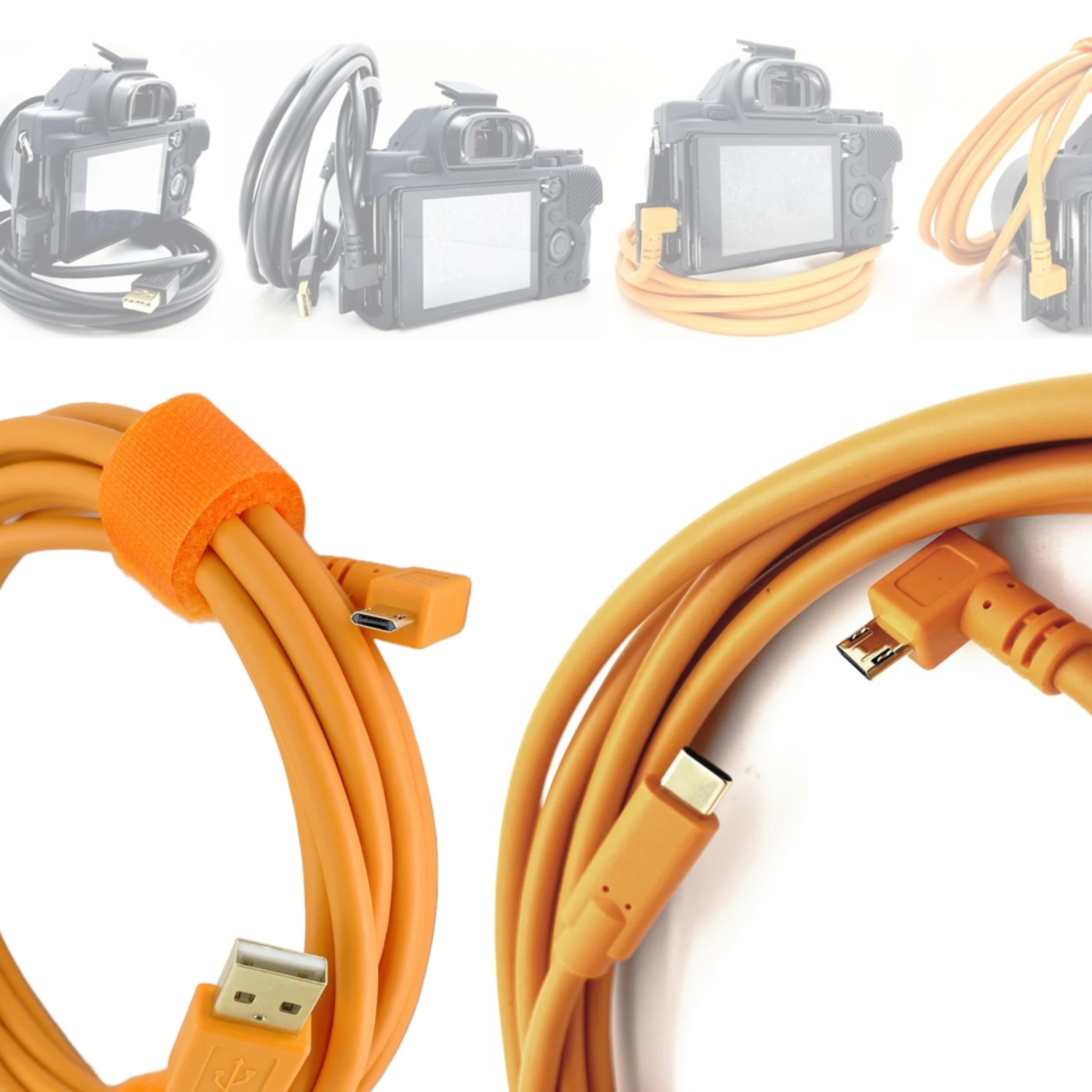 3mTypeCUSBtoMicroBLiveStreamingCableforSonyZV1M50Camera