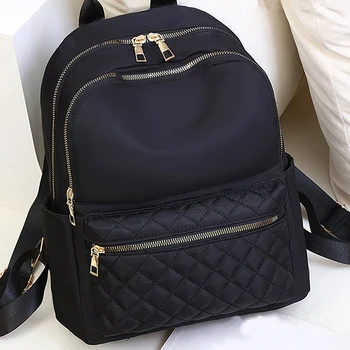 Men's and Women's New Trendy Travel Oxford Cloth Small Backpacks, Women's Versatile Canvas Bags, School Bags 1