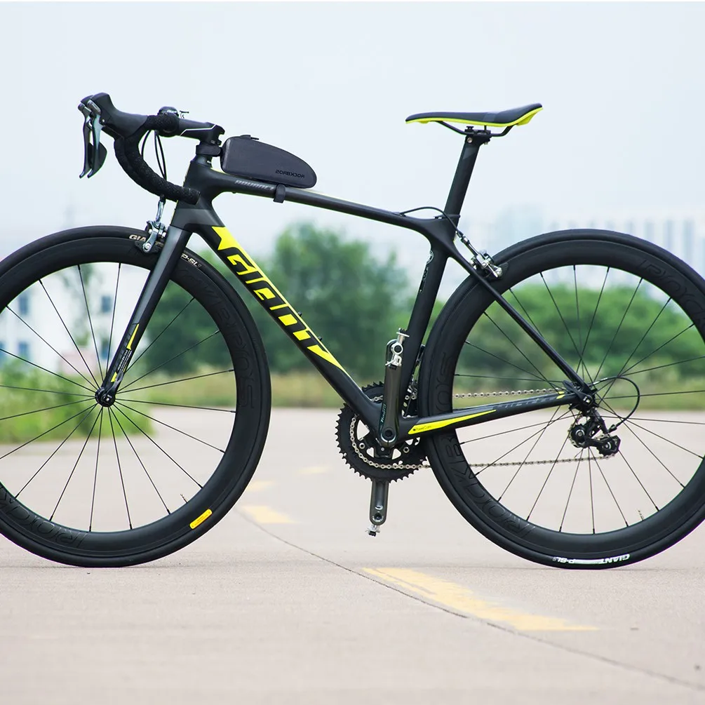Sacoche Vélo étanche Sac De Cadre Avant Vélo Guidon Sac Bagages Avant Cadre Sac ÉTanche Vélo Pour VTT Et Route